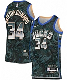 Bucks 34 Giannis Antetokounmpo Green Nike Select Series MVP Swingman Jersey,baseball caps,new era cap wholesale,wholesale hats